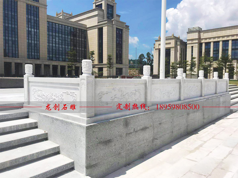 漢白玉欄桿安裝